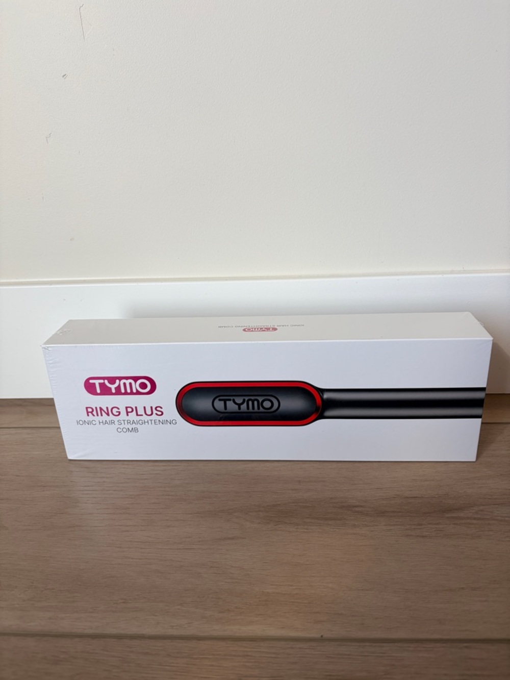 SEALED TYMO RING PLUS Ionic Hair Straightening Comb – Brand New